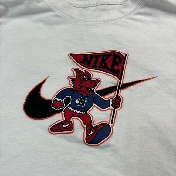 Nike Shirt Boys Extra Large Short Sleeve Graphic Tee Basic Flag Activewear - Picture 3 of 4